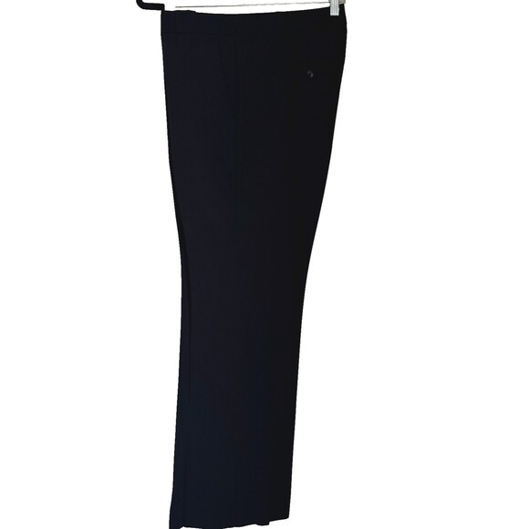 Banana Republic Logan Fit Black Italian Wool Pants Women’s Size 8 Dress Trousers - Picture 1 of 9